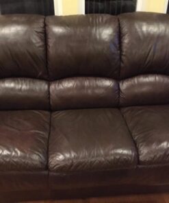 Furniture Leather Max MEGA Kit/Leather Restorer / 8 Oz Refinish 2 Oz Conditioner / 4 Oz Top Coat/Black and White 1 Oz Color Changer/Sponge (Leather Repair Kit) (Dark Brown) 74 61tCZy6iRNL