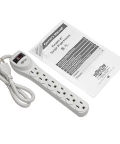 Tripp Lite Protect It! TLP602 Surge Protector 6-Outlet Home Computer 180 Joules 19 61tChJGyxxL