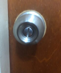 Copper Creek BK2030SS Ball Door Knob, Privacy Function, 1 Pack, Satin Stainless 33 61tCvqL9r8L