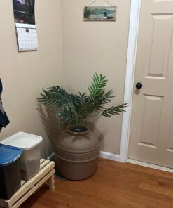 Good Pet Stuff, The Original Hidden Litter Box, Artificial Plants & Enclosed Cat Planter Litter Box, Vented & Odor Filter, Easy to Clean, Mocha Brown , 20" wide x 19 3/4" 59 61tDL8UlsL