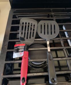 Chef Craft Select Nylon Short Turner/Spatula, 10.5 inch, Red 11 61tDzPpN8VL