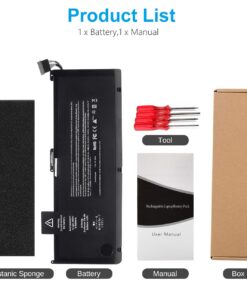 LQM® 7.3V 95Wh New Laptop Battery for Apple MacBook Pro 17" A1309 A1297 (2009 Version Early 2009 Mid-2009 Mid-2010),Compatible MC226*/A MC226CH/A MC226J/A 020-6313-C 661-5037-A 13 61tEDvJRgML