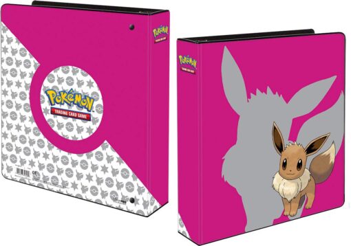 Ultra Pro:-Pokemon Eevee Trading Card Game, 3 Ring Album Holds 9 Pocket Pages, Durable 2019 Version