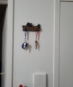 Black Bear Family 3.5 x 7.5 Hand-cast Resin Figurine Key Holder 23 61tEwuMDNaL