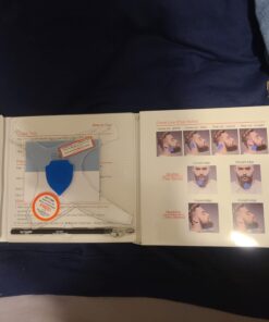 Aberlite ClearShaper - Beard Shaper Kit w/Barber Pencils - Premium Shaping Tool - 100% Clear | Many Styles - The Ultimate Beard/Hair Lineup (US Patent) - Beard Stencil Guide Template Outliner Blue 37 61tFqxGWCDL