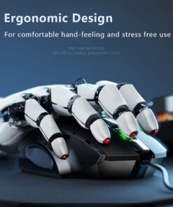 Censprin USB Computer Mouse Wired, Silent Click Corded Mouse 3-Button Wired Optical Mouse, Office and Home Mice, Ergonomic Shape for Windows Computers, Macs, iPad, PC and Laptops 9 61tGN7P4dbS