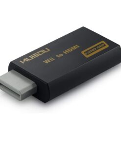 Musou WII TO HDMI Converter 720P 1080P HD Output Upscaling Adapter,black 32 61tH5EckLPL