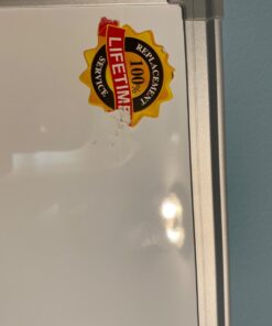 Lockways Magnetic Dry Erase Board, 36 x 24 Inch Magnetic Whiteboard White Board, 1 Dry Erase Markers, 2 Magnets for School, Home, Office Silver frame 36 x 24 Inch 34 61tHZtuoW4L