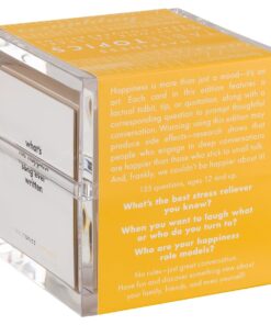 TableTopics Happiness - 135 Conversation Cards, Game for Family Night, Get Togethers - Perfect to Lighten The Mood and Enjoy Each Others Time and Company While Playing a Fun Game 7 61tJD58AEtL