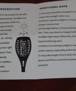 Solar Tiki Torches Christmas Lights with Flickering Flame Outdoor Halloween Decoration Torch Light Waterproof Landscape Decor Mini 4 Pack Lamp for Yard, Patio, Garden, Porch, Backyard Blue 4 Pack 37 61tJUI NXCL