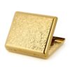 Pure Copper Embossed Arabesque Metal Cigarette Case Cardcase for 100's Cigarettes (Gold) Gold