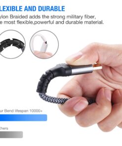 Highwings High-Speed 4K HDMI Cable 25 FT, 18Gbps 2.0 Braided HDMI Cord, 4K HDR,HDR10,HDCP 2.2,ARC,Video 4K Ultra HD,2160p,HD 1080p,3D, Compatible with Roku TV/HDTV/PS5/Blu-ray 25 feet 11 61tLfe7EsaL