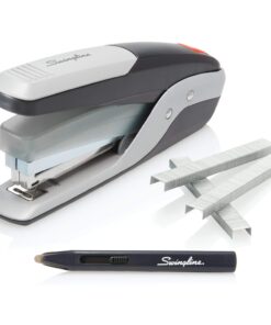 Swingline Stapler Value Pack, 28 Sheet Capacity, Jam Free, Reduced Effort, includes Quick Touch Stapler, 5000 Staples and Staple Remover, Metal, Black and Silver (S7064580) Black/Silver 9 61tLoiiHDFL