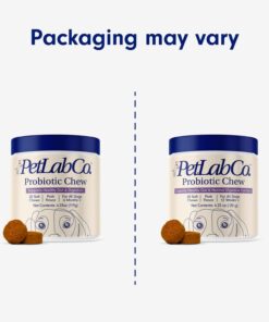PetLab Co. Probiotics for Dogs, Support Gut Health, Diarrhea, Digestive Health & Seasonal Allergies - Pork Flavor - 30 Soft Chews - Packaging May Vary Single Pack 38 61tMNXa5mwL