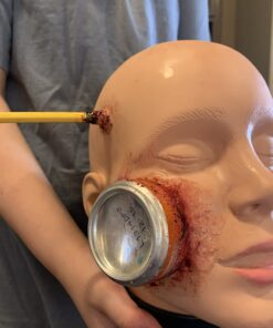 Mehron Makeup Practice Head |Makeup Practice Face| Mannequin Head for Makeup Practice, Special FX, & Face Painting for Students 39 61tN7CS26LL