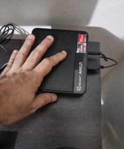 Beelink SER5 Versatile Mini PC, AMD Ryzen 5 5560U(up to 4.0GHz) 6C/12T, Mini Computer 16GB DDR4 RAM 500GB NVME SSD, Mini Desktop Computer 4K@60Hz Triple Screen Display WiFi6 BT5.2 SER5 16G/500G/5560U 32 61tOiW8KXxL