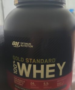 Optimum Nutrition Gold Standard 100% Whey Protein Powder, Double Rich Chocolate, 5 Pound (Packaging May Vary) 5 Pound (Pack of 1) 42 61tPrWCuOhL