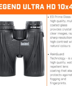 Bushnell Legend Ultra HD Roof Prism Binocular Black 10x42 23 61tQkqlkA5L