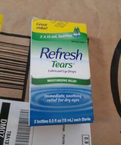 Refresh Tears Lubricant Eye Drops, 2 Count (Pack of 1) Refresh Tears (2 Count) 45 61tRGGXsgL