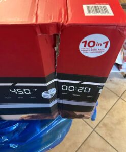 Instant Omni Plus 19 QT/18L Air Fryer Toaster Oven Combo, From the Makers of Instant Pot, 10-in-1 Functions, Fits a 12" Pizza, 6 Slices of Bread, App with Over 100 Recipes, Stainless Steel 31 61tTf8CI3HL