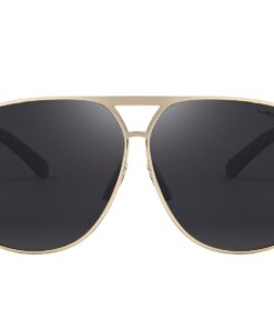 MERRY'S Men Classic Brand HD polarized Sunglasses Aluminum Driving Sun glasses S8611 Gold 62 Millimeters 13 61tUFWQ GrL