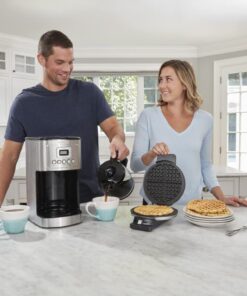 Cuisinart WMR-CAP2 Round Classic Waffle Maker, Brushed Stainless,Silver 39 61tUyQC5uNL