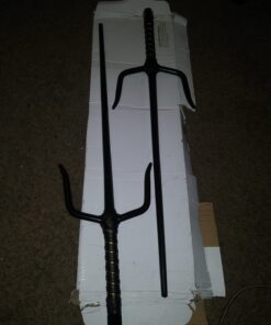 MASTER USA 2312B Sai KnifeBlack 21.5-Inch 12 61tVZS9UPfL