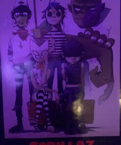 Music - Alternative Rock Posters: Gorillaz - All Here - 35.7'x23.8',Living Room 19 61tWvSUVubL