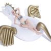Jasonwell Giant Inflatable Pool Float - Golden Swan Pegasus Pool Floatie Summer Beach Swimming Outdoor Pool Party Lounge Raft Decorations Toys for Adults & Kids 7 61tXL9quKL