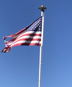 Jetlifee American Flag 4x6 Outdoor, 4x6 Flags Outside, All Weather US Flags with Embroidered Stars Sewn Stripes Brass Grommets, Vivid Color, Polyester USA Flag for Outdoor Indoor (4 by 6 Foot) 4 by 6 Foot 29 61tXpTA1iL