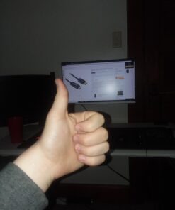 AVACON DisplayPort to HDMI 6 Feet Gold-Plated Cable, Display Port to HDMI Adapter Male to Male Black 6 ft 1 PACK 24 61tZ9a5yUQL