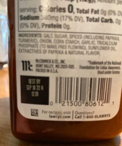 Lawry's Seasoned Salt, 40 oz 40 Ounce (Pack of 1) 24 61tZZMifu1L