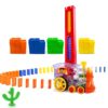 Domino Train, Domino Blocks Set, Building and Stacking Toy Blocks Domino Set for 3-7 Year Old Toys, Boys Girls Creative Gifts for Kids 16 61tZa8W83vL