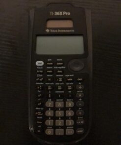 Texas Instruments TI-36X Pro Engineering/Scientific Calculator | 9.7 Inch | Black. 22 61taewm04NL