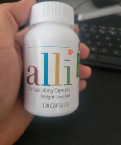 alli Weight Loss Diet Pills, Orlistat 60 mg Capsules, Non Prescription Weight Loss Aid, 120 Count Refill Pack 31 61tb6 qeoJL