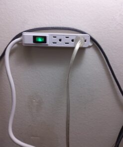 GoGreen Power (GG-13002MS) 3 Outlet Power Strip, White, 2.5 Ft Cord Pack of 1 33 61tc97AhOKL