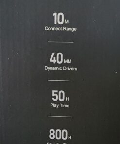 Bluetooth Headphones, Premium Active Noise Cancelling Wireless Headphones Over Ear, 50H Playtime, Hi-Res Audio, Deep Bass, Memory Foam Ear Cups for Travel, Home Office Bluetooth Headphones 44 61tcAJRsm9L