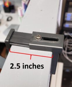 Recycled Cubicle Coat Hook, 2 Hook, Plastic, Charcoal 22 61teR9a8yNL