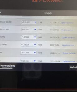 Upgrade of FOXWELL NT604 Elite Car Scanner NT706 OBD2 Scanner ABS Airbag Engine Transmission Battery Monitor Scan Tools, 5.5" Android 9.0 Tablet WiFi Code Reader for Checking Engine SRS ABS Light 86 61tei8EcAkL