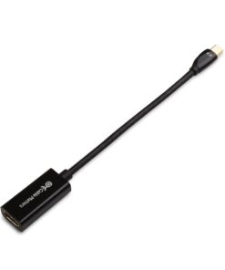 Alternative view of Cable Matters Mini DisplayPort to HDMI Adapter (Mini DP to HDMI) in Black - Thunderbolt and Thunderbolt 2 Port Compatible