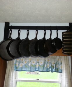 Rogar 1310 36" Bar Rack, Black with Black Hooks 28 61tfBqaFZL