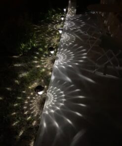 Morvat LED Auto Solar Powered Outdoor Path Lights with Stainless Steel & Glass Lens for Garden Yard & Pathway, Bright Waterproof Landscape & Patio Lighting, Dusk to Dawn, White Light, 8 Pack 20 61thJ3xB0cL