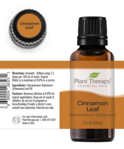 Plant Therapy Cinnamon Leaf Essential Oil 30 mL (1 oz) 100% Pure, Undiluted, Therapeutic Grade 9 61thf0DWfL