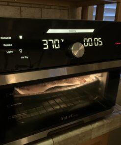 Instant Omni Plus 19 QT/18L Air Fryer Toaster Oven Combo, From the Makers of Instant Pot, 10-in-1 Functions, Fits a 12" Pizza, 6 Slices of Bread, App with Over 100 Recipes, Stainless Steel 38 61tihksmcL