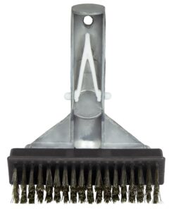 Poolmaster 20178 Aluminum-Back Swimming Pool Wall Brush with Stainless Steel Bristles, 5-Inch, Silver Steel Brush 13 61tkdsoB9EL