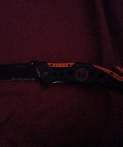 NDZ Performance TAC-Force Spring Assisted Opening EMT EMS Orange Rescue Folding Pocket Knife New 53 61tlQaDIGvL