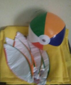 Rhode Island Novelty Inflatable 12 Inch Multicolored Beach Balls, Set of 12 21 61tmrtzW7HL