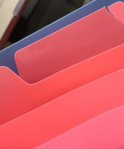 SKYDUE Expanding File Folder 5 Pockets ,Letter A4 Paper Accordion Document Organizer (Blue) 1 Blue 19 61tmzHRA5zL