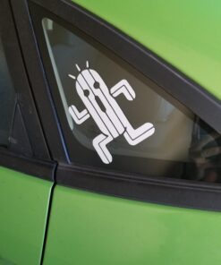 Finale Fantazy Inspired Cactuar Anime Vinyl Decal Sticker for Car Truck Window Wall Laptop Tumbler (White, 5.5") 7 61tnfpA3uQL