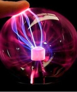 Lebbeen Glass Plasma Ball Sphere Lightning Light Lamp Party Magical Ball electrostatic Flashing Ball (4.0 Inches) 10 61tnh08HxL